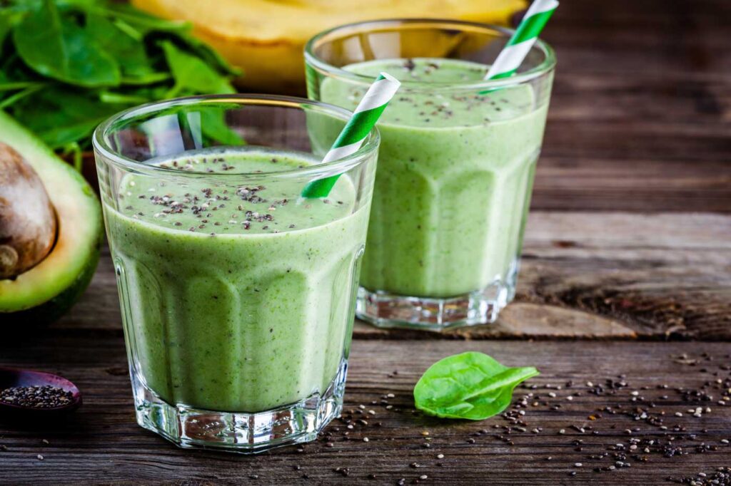 superfoods grüner smoothie