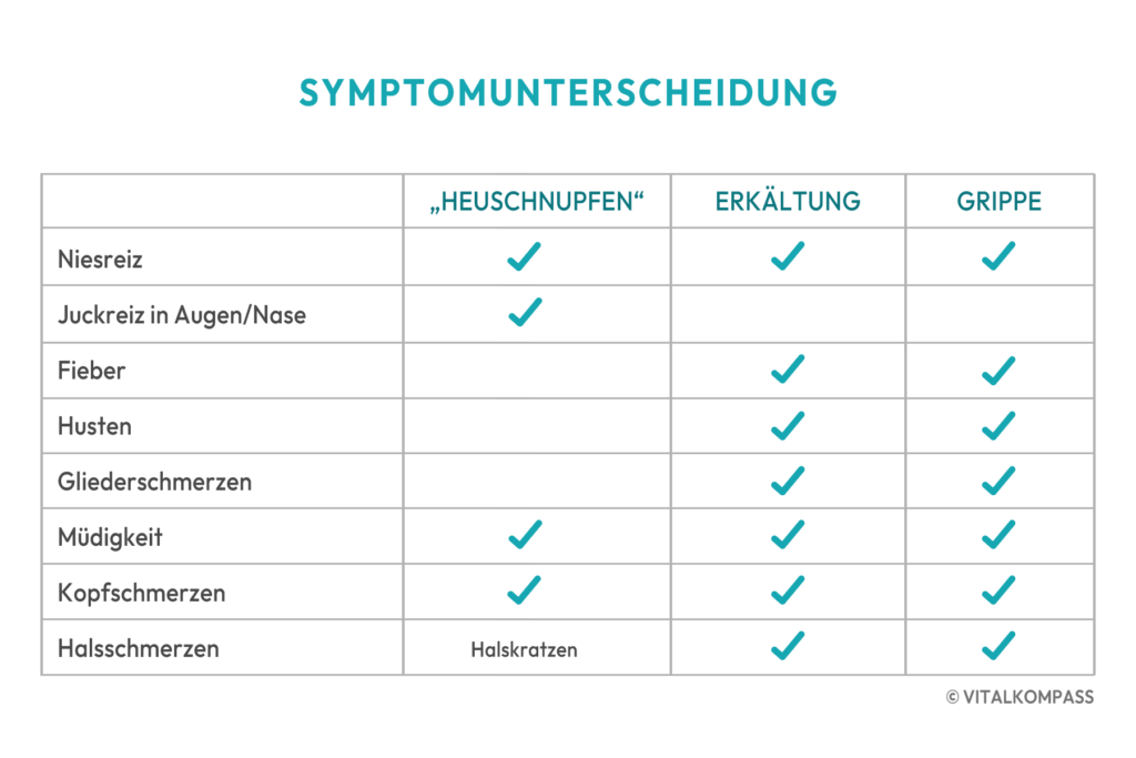Heuschnupfen Symptome